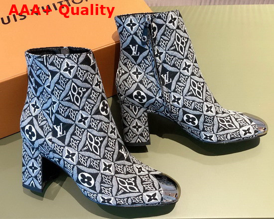 Louise Ankle Boot in Jacquard Since 1854 Textile Replica