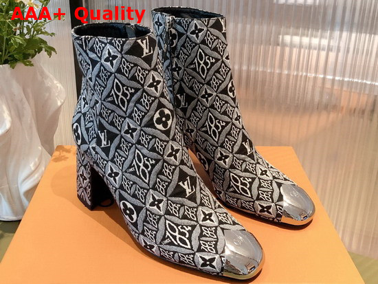 Louise Ankle Boot in Jacquard Since 1854 Textile Replica