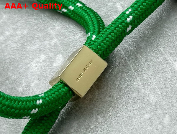 Miu Miu Cord and Nylon Bracelet in Green 5IB538 Replica