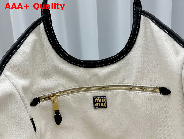 Miu Miu IVY Leather Bag in Black 5BG276 Replica