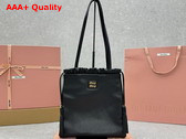 Miu Miu Joie Nappa Leather Bag in Black 5BG303 Replica