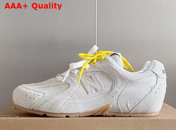 Miu Miu New Balance X Miu Miu 530 SL Suede Sneakers in White Replica