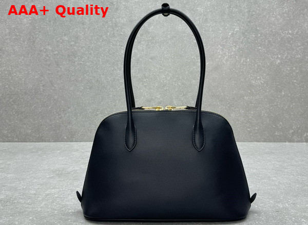 Miu Miu Small Leather Top Handle Bag in Black 5BA290 Replica