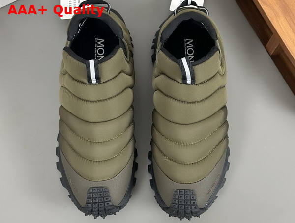 Moncler Trailgrip Apres Water Repellent Sneakers in Forest Green Replica