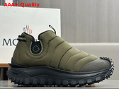 Moncler Trailgrip Apres Water Repellent Sneakers in Forest Green Replica