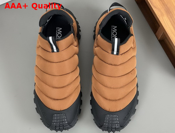 Moncler Trailgrip Apres Water Repellent Sneakers in Light Brown Replica