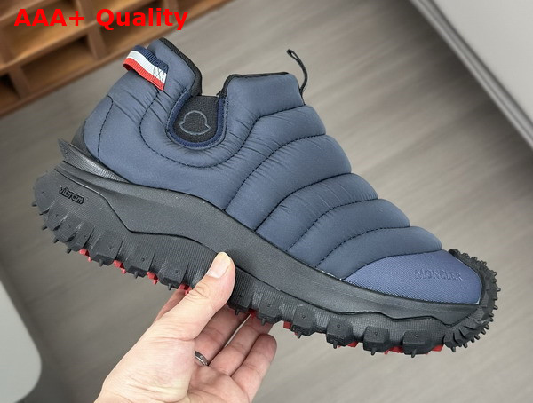 Moncler Trailgrip Apres Water Repellent Sneakers in Volcanic Blue Replica