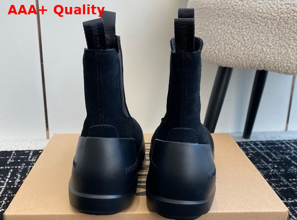 Moon Boot Luna Black Suede Chelsea Boots 23539131 Replica