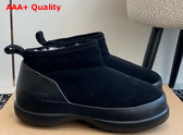 Moon Boot Luna Low Black Suede Boots 23539127 Replica