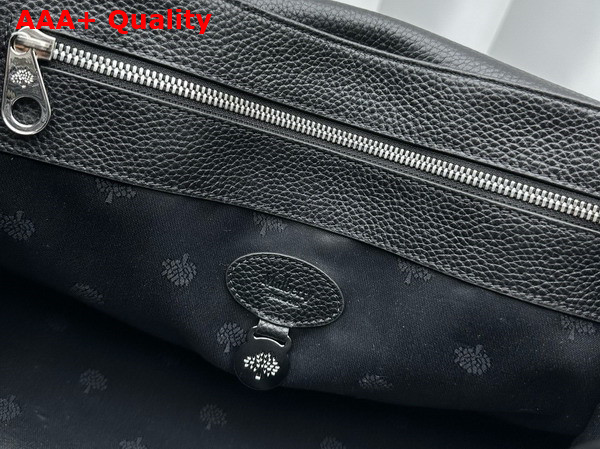 Mulberry Bayswater in Black Small Classic Grain Leather with Silver Lock Replica