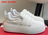 Roger Vivier Viv Up Sneakers in White Leather Replica