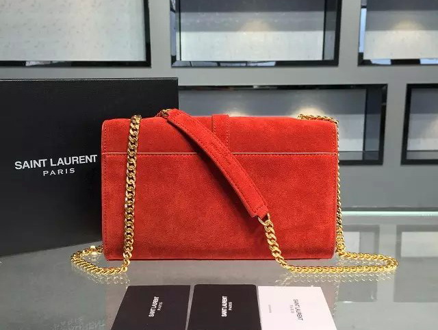 Monogram Saint Laurent Fringed Satchel for Sale