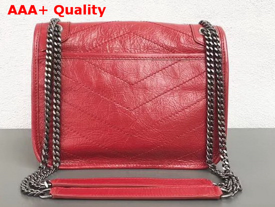 Saint Laurent Baby Niki Chain Bag in Red Replica