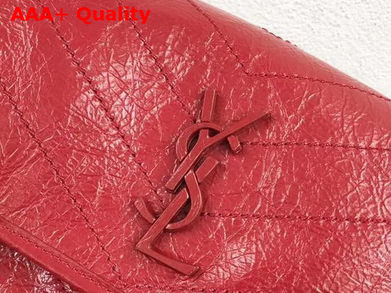 Saint Laurent Baby Niki Chain Bag in Red Replica