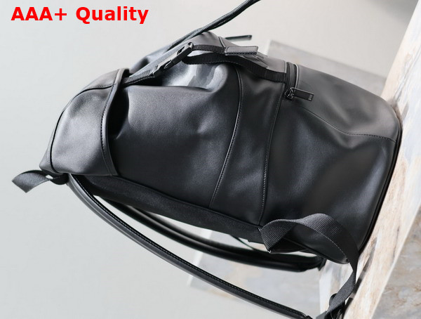 Saint Laurent Backpack in Black Grained Leather Replica