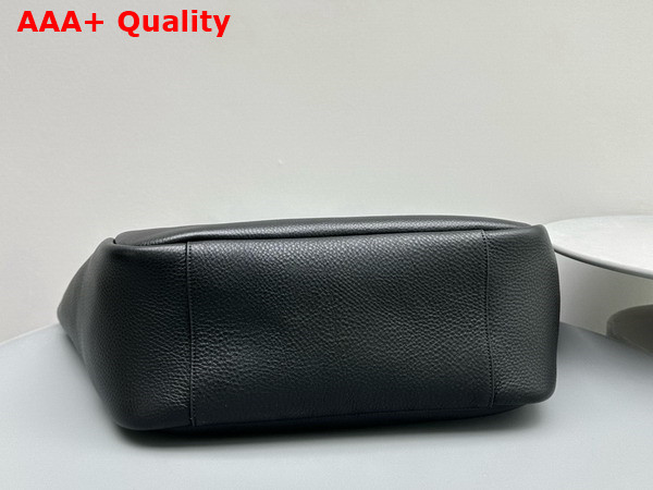 Saint Laurent Bea Hobo in Black Grained Leather Replica