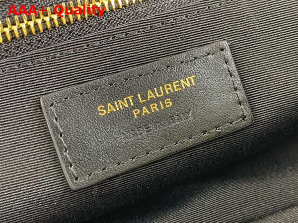 Saint Laurent Calypso Bag in Blanc Vintage Plunged Lambskin Replica