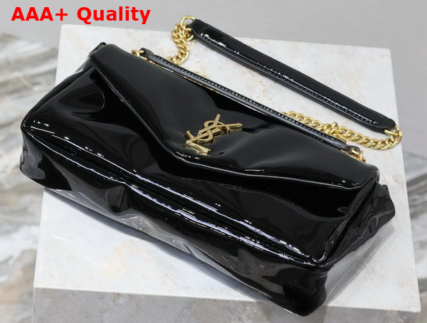 Saint Laurent Calypso in Patent Leather Black Replica