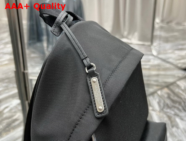 Saint Laurent City Backpack in Black Canvas Replica