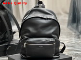 Saint Laurent City Backpack in Matte Leather Black Replica