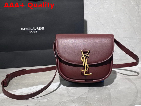 Saint Laurent Kaia Small Satchel in Bordeaux Replica