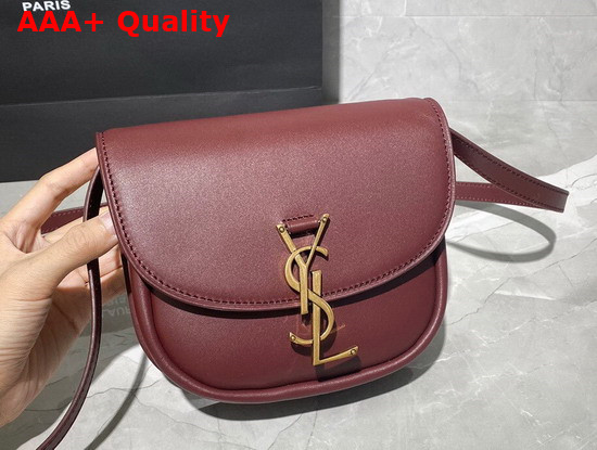 Saint Laurent Kaia Small Satchel in Bordeaux Replica