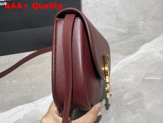 Saint Laurent Kaia Small Satchel in Bordeaux Replica