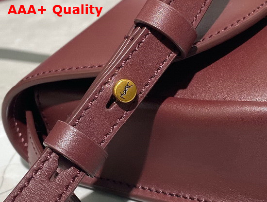 Saint Laurent Kaia Small Satchel in Bordeaux Replica