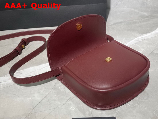 Saint Laurent Kaia Small Satchel in Bordeaux Replica