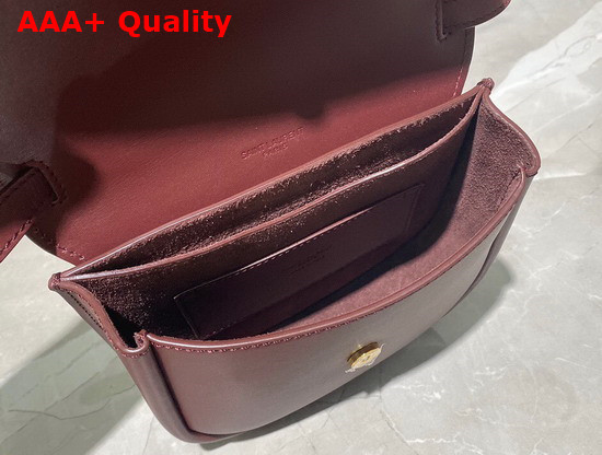 Saint Laurent Kaia Small Satchel in Bordeaux Replica