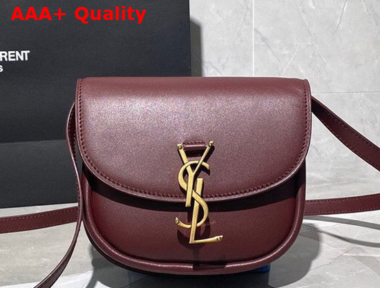 Saint Laurent Kaia Small Satchel in Bordeaux Replica