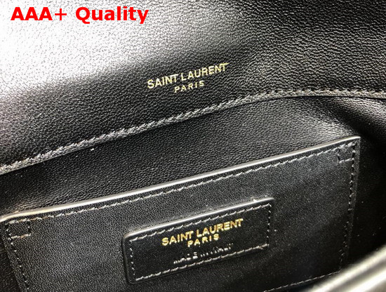 Saint Laurent Kate Small in Suede with Chains Black Replica