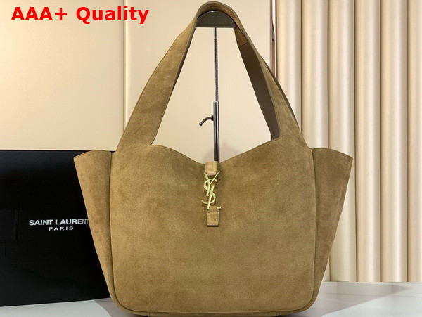 Saint Laurent Le 5 A 7 Bea in Suede Golden Leaf Replica