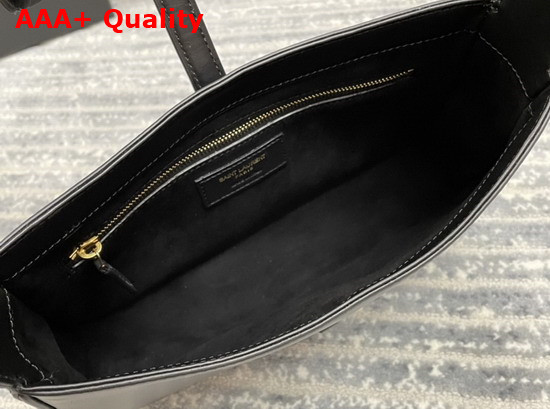 Saint Laurent Le 5 A 7 Hobo Bag in Smooth Leather Black Replica