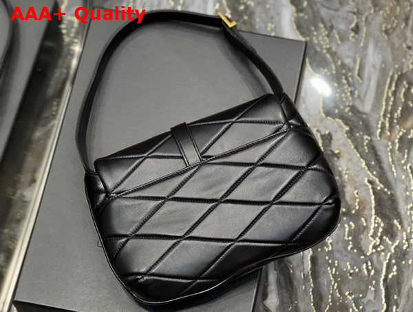 Saint Laurent Le 57 Hobo Shoulder Bag in Black Quilted Lambskin Replica