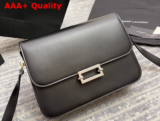 Saint Laurent Le Pave Satchel in Smooth Leather Black Replica