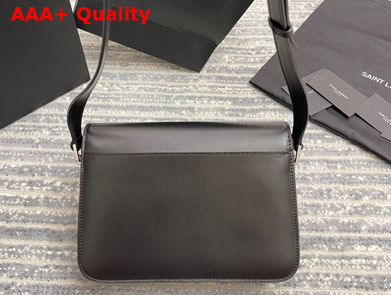 Saint Laurent Le Pave Satchel in Smooth Leather Black Replica