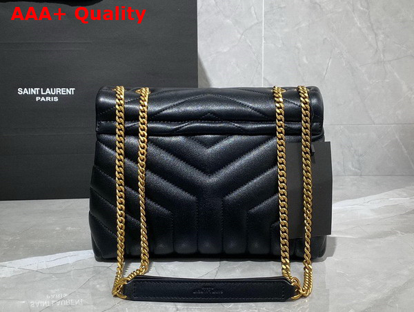 Saint Laurent Loulou Small Chain Bag in Black Quilted Y Leather Replica