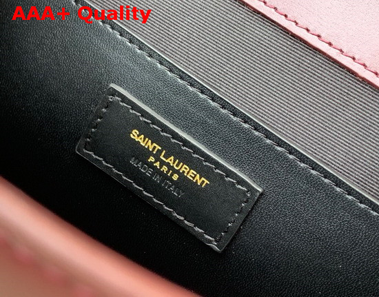 Saint Laurent Manhattan Shoulder Bag in Dark Legion Red Smooth Leather Replica