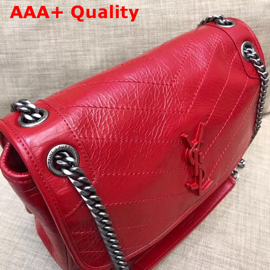 Saint Laurent Medium Niki Bag in Red Replica