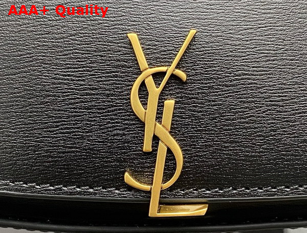 Saint Laurent Mini Voltaire in Black Box Saint Laurent Leather Replica