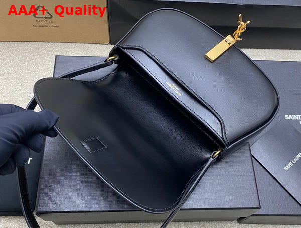 Saint Laurent Mini Voltaire in Black Box Saint Laurent Leather Replica