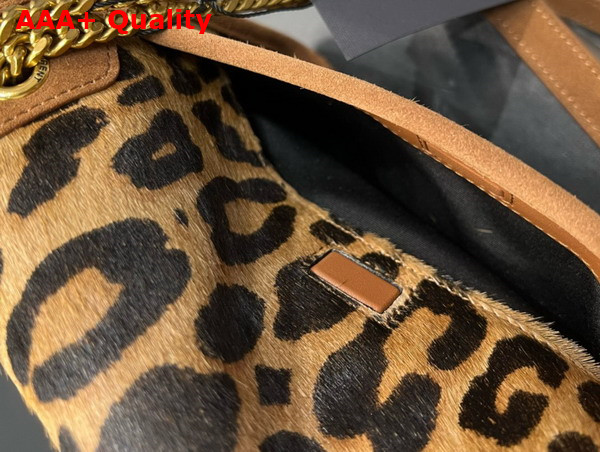 Saint Laurent Niki Baby Bag in Leopard Pony Replica