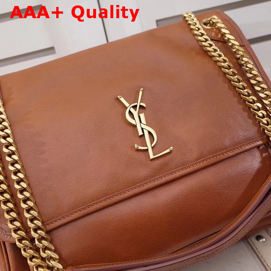 Saint Laurent Niki Large in Brown Leather Replica