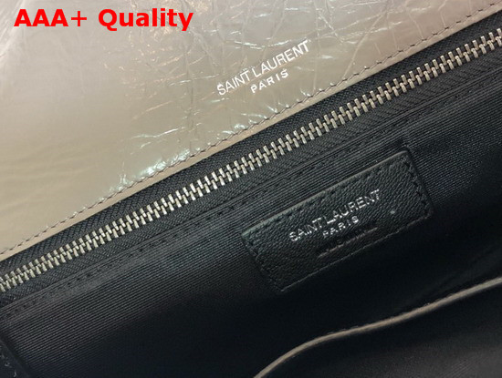 Saint Laurent Niki Large in Fog Vintage Leather Replica