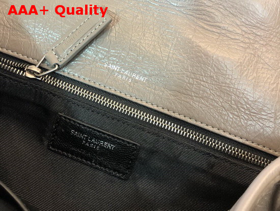 Saint Laurent Niki Medium in Fog Vintage Leather Replica