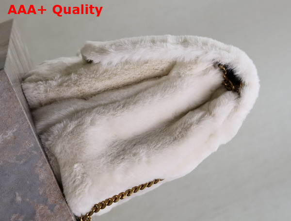 Saint Laurent Niki Oversized in Shearling Polaire Replica