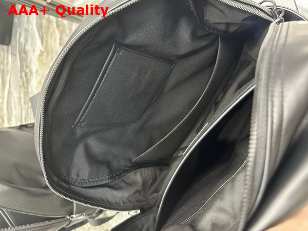 Saint Laurent Nuxx Backpack in Black Leather Replica