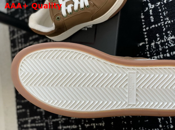 Saint Laurent SL61 Sneakers in Gabardine Cactus Replica