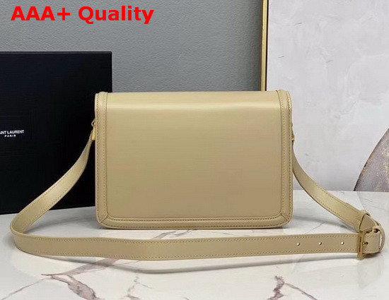 Saint Laurent Solferino Medium Satchel in Box Saint Laurent Leather Beige Replica